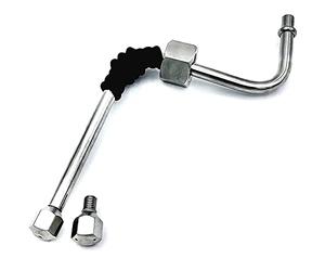 Flpeekash Steam Wand for EC680/EC685, Rancilio Coffee Machine, Upgrade with Additional 3 Hole Tip Steam Nozzle