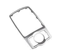FLPLZKMNZK Car Interior for A6 for C6 2005-2012 Front Console Frame Decoration Bezel Shift Knob Fixed Frame Panel Decorative Bright Frame Centre Console Panel