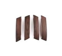FLPLZKMNZK Car Interior for Land for Rover for Discovery 2020-2022 4pcs Car Styling ABS Interior Door Handles Panel Pull Cover Trim Centre Console Panel(Wood Texture)