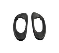 FLPLZKMNZK Car Interior Inside Front Door Handle Bezels Trim Black 15214506 Without Hole 15214502 2pcs for Chevy for Trailblazer 2002-2009 Centre Console Panel