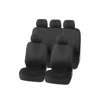 FLPLZKMNZK Car Seat Protector Breathable And Wear-resistant Car Seat Cover Compatible Interior Accessories For 1/2/5/7 Seats Cars Seat Protectors(5 seat-black)