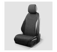 FLPLZKMNZK Car Seat Protector Car Seat Cover Suede Leather Auto Seat Protector CoverSuitable For Most Cars Skin-friendly And Breathable Interior Seat Protectors(Black-1Pcs)