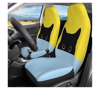 FLPLZKMNZK Car Seat Protector Car Seat Covers Set 2 Pcs Auto Interior Suitable For Most Cars Car Accessories Protetors Seat Protectors(Color3)