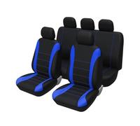 FLPLZKMNZK Car Seat Protector Car Seat Covers Suitable For Most Cars Wear And Scratch Resistant Automotive Protector Interior Accessories Seat Protectors(Blue)