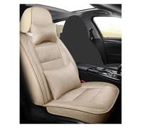 FLPLZKMNZK Car Seat Protector Flax Car Seat Cover For Toyota For RAV4 For Corolla Auto Accessories Interior Protector Pads Seat Protectors(5)
