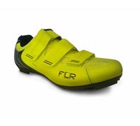 FLR F-35.III - Road Cycling Shoes - Shimano & Look Compatible - Neon Yellow