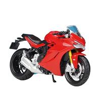 flrian Compatible with Ducati MONSTER S4, 900, 1:18 Proportional Vehicles Bicycle Replica Motorcycle Model Simulation Car Sand Table Decoration(Supersports)