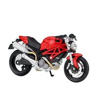 flrian Compatible with Ducati MONSTER S4, 900, 1:18 Proportional Vehicles Bicycle Replica Motorcycle Model Simulation Car Sand Table Decoration(696)