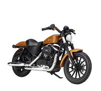 flrian Compatible With H-D, 2007 XL 1200N Nightster, 2018 Forty Eight Special, 1:18 Motorcycle Model Vehicle Miniature Sculpture Simulated Car Ornaments Gift(Sportster Iron 883)