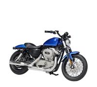 flrian Compatible With H-D, 2014 Sportster Iron 883, 2018 Forty-Eight, 1:18 Scale Motorcycle Model Street Bike Replica Baked Display Piece(2012 XL 1200N)