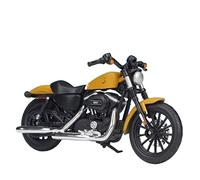 flrian Compatible With H-D, 2018 Forty Eight Special, 2013 XL 1200V 72, 1:18 Motorcycle Model Bicycle Miniature Sculpture Gift Scene Dressing Up(2014 Sportster Iron 883)