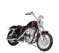 flrian Compatible With H-D, 2018 Forty Eight Special, 2013 XL 1200V 72, 1:18 Motorcycle Model Bicycle Miniature Sculpture Gift Scene Dressing Up(XL 1200V Seventy-Two)