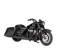 flrian Compatible with Harley 2009 FXDFSE CVO Fat Bob, 2015 Street 750, 1:18 Motorcycle Die-casting Model Simulated Vehicle Replica Decoration Gift Hobby Collection(2017 ROAD KING)