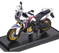 flrian Compatible with Hon-da NR, CBR 1000RR, 1:18 A Motorcycle Model That Remains Faithful To Its Original Proportions Simulation Car Racing Micro Sculpture Ornament Gift(AFRICA TWIN DTC)