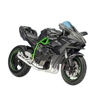 flrian Compatible With Kawasaki, Ninja ZX-14R, KX 450F, 1:12 Large Size Motorcycle Models Vehicle Simulation Parts Valentine's Day Gift Locomotives Dress Up(H2 R)