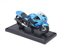 flrian Compatible With Kawasaki Ninja ZX-14R, ZX-12R, ZX-9R, ZX-10R, 1: 18 Scale Vehicle Static Die-casting Motorcycle Model Simulation Car Collection Souvenir Gift(ZX-14R)