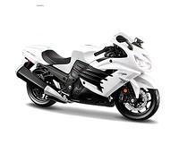 flrian Compatible With Kawasaki, Ninja ZX-6R, Z900RS, 1:12 Proportional Motorcycle Replica Die Cast Vehicles Bicycle Racing Model Gift Ornament(ZX-14R)