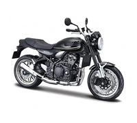 flrian Compatible with Kawasaki Z9000RS Cafe, ZX-10R, KX 450F, 1:12 Motorcycle Classic Model Die-cast Vehicle Replica Collectible Bike Model Gift Static Ornament Simulation Car(Black)