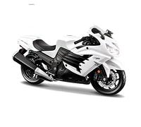 flrian Compatible with Kawasaki Z9000RS Cafe, ZX-10R, KX 450F, 1:12 Motorcycle Classic Model Die-cast Vehicle Replica Collectible Bike Model Gift Static Ornament Simulation Car(ZX-14R)