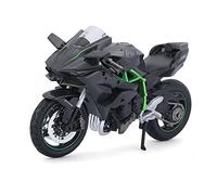 flrian Compatible with Kawasaki Z9000RS Cafe, ZX-10R, KX 450F, 1:12 Motorcycle Classic Model Die-cast Vehicle Replica Collectible Bike Model Gift Static Ornament Simulation Car(H2R)