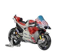 flrian Compatible With Yamaha, Factory Team YZR M1# 21# 25# 46 1:18 Gifts Compatible with Racing Enthusiasts Motorcycle Model Sports Bike Replica Collect Vehicle Ornaments(04 A-D)