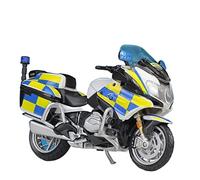 flrian Compatible With Yamaha, FJR1300 1:18 Police Car Motorcycle Model Simulated Car Ornaments Collection Camera Props Cake Decoration(R1200 RT5)