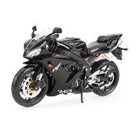 flrian Compatible with Yamaha YZF-R1 1:12 Scale Die-cast Vehicle Model Motorcycle Collectibles Souvenirs Hobby Motorcycle Gifts Simulation Into A Vehicle Miniature Sculpture Finished(Black)