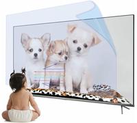 FLTRGO Matte Anti Blue Light Tv Screen Protector For 55 58 65 70 75 Inch, Anti-Glare Film Reduces Eye Strain,And Prevents Scratches~/