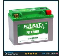 FLTX20HL Fulbat Lithium Motorcycle Battery