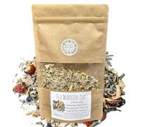 Flu Warrior Herbal Tea Blend 100g | Mucus Relief | Cough Relief | Loose Leaf Flue Tea with Lemon, Ginger, Liquorice, Lemongrass & Elderberry - 100% Natural Cold and Flu Remedy (50 cups approx.)