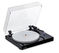 Fluance RT85 Reference High Fidelity Vinyl Turntable Record Player with Ortofon 2M Blue Cartridge, Acrylic Platter, Speed Control Motor High Mass MDF Wood Plinth Vibration Isolation Feet - Piano Black