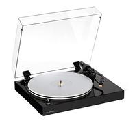 Fluance RT85N Reference High Fidelity Vinyl Turntable Record Player with Nagaoka MP-110 Cartridge, Acrylic Platter, Speed Control Motor High Mass MDF Wood Plinth Vibration Isolation Feet - Piano Black