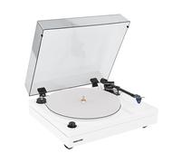 Fluance RT87 Reference High Fidelity Turntable Vinyl Record Player, Dual Plinth Isolation, VTA Adjustable Carbon Fiber Tonearm, 2M Blue Cartridge, Acrylic Platter, Speed Control Motor (Piano White)