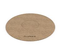 Fluance Turntable Cork Platter Mat - Audiophile Grade Improves Sound & Performance for Vinyl Record Players (TA21)