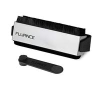 Fluance Vinyl Record & Stylus Cleaning Kit with 2-in-1 Anti-static Carbon Fiber & Soft Velvet LP Brush and Stylus Brush (VB52)
