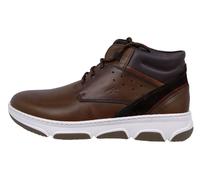 Fluchos Bonny: Brown Leather Ankle Boots For Men With Removable Insoles F1346