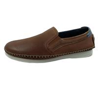 Fluchos Komodo: Brown Leather Lightweight And Comfortable Men's Loafers F0198