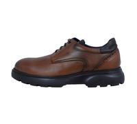Fluchos Odin: Brown Leather Lightweight Comfortable Lace-Up Shoes For Men F1850