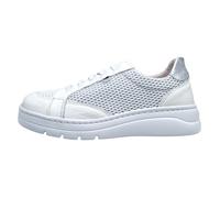 Fluchos Pompas: Women's Sneakers White Leather Lightweight Comfortable F1668