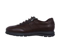 Fluchos Zeta: Lightweight Brown Leather Sports Sneakers For Men F0606
