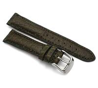 Fluco 19 mm XS Women's Length Genuine Alligator Vintage Handmade in Germany Watch Strap Olive