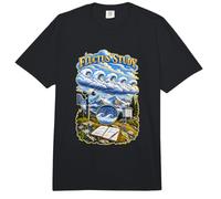 FLUCTUS Study Cloud Atlas Observation Comfort Colors Adult Heavyweight T-Shirt