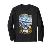 FLUCTUS Study Cloud Atlas Observation Long Sleeve T-Shirt