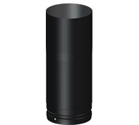 Flue Pipe 500mm x 5 inch Saver Range Black Stove Pipe for Wood Log Burning Stove by StoveMaestro