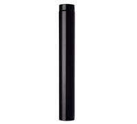 Flue Pipe 500mm x 6 inch (150mm) Dia by StoveMaestro Black Stove Pipe for Wood Log Burning Stove