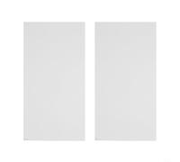 Flue Seal Gasket for Exhaust Pipe Oven Chimney 300mm x 140mm x 3mm Ceramic Fiber Material, Heat Resistant for Furnace Glass and Door (2PCS)