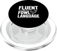Fluent in Fowl Language Funny Bird Lover PopSockets PopGrip for MagSafe