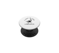 Fluent In Fowl Language Mallard Duck Pun Birding PopSockets Adhesive PopGrip