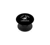 Fluent In Fowl Language Sarcastic Mallard Duck PopSockets Adhesive PopGrip