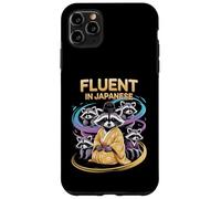 Fluent In Japanese Raccoon Kimono Funny Design Case for iPhone 11 Pro Max